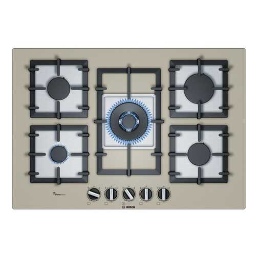Встраиваемая варочная панель газовая Bosch PPQ7A8B90R Grey в ДНС