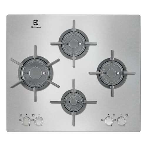 Встраиваемая варочная панель газовая Electrolux EGU96647LX Silver в ДНС