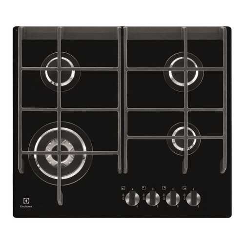 Встраиваемая варочная панель газовая Electrolux EGV96343YK Black в ДНС
