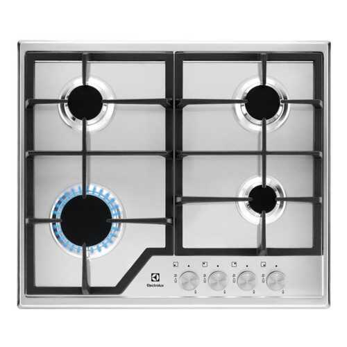 Встраиваемая варочная панель газовая Electrolux GEE263MX Silver в ДНС