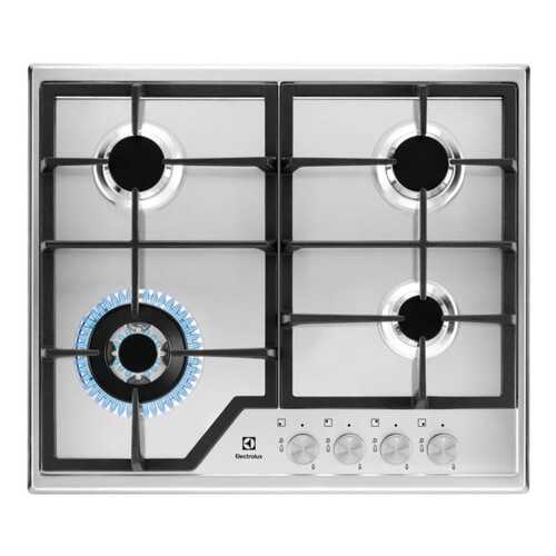 Встраиваемая варочная панель газовая Electrolux GEE363MX Silver в ДНС