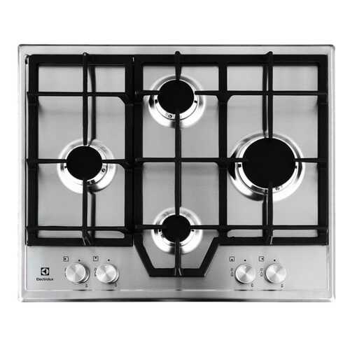 Встраиваемая варочная панель газовая Electrolux GME263LX Silver в ДНС