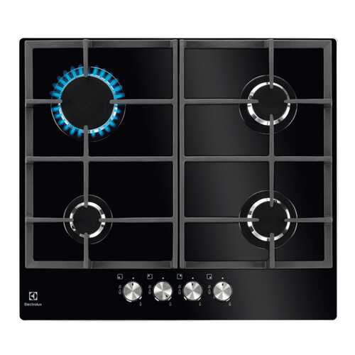 Встраиваемая варочная панель газовая Electrolux GME263YK Black в ДНС