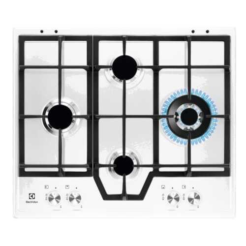 Встраиваемая варочная панель газовая Electrolux GME363LW White в ДНС