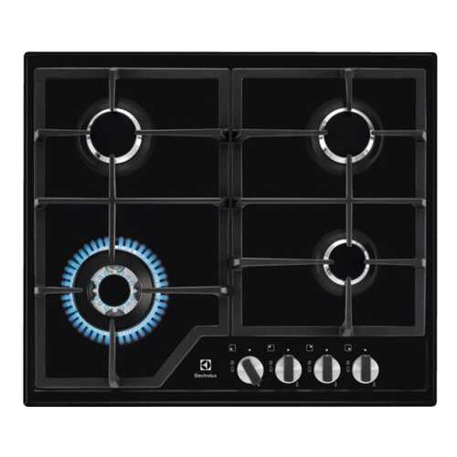 Встраиваемая варочная панель газовая Electrolux GPE 363 MB Black в ДНС