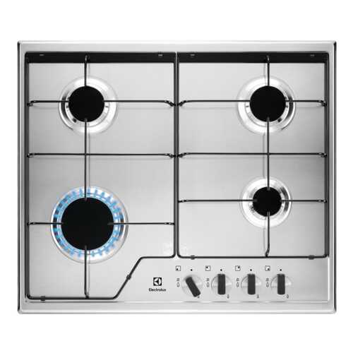 Встраиваемая варочная панель газовая Electrolux GPE262MX Silver в ДНС