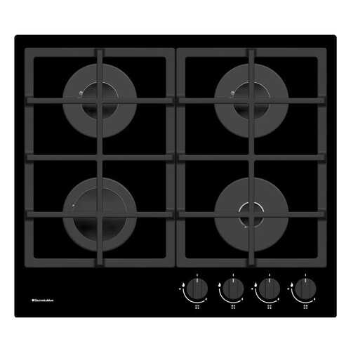 Встраиваемая варочная панель газовая Electronicsdeluxe GG4 750229F-011 Black в ДНС