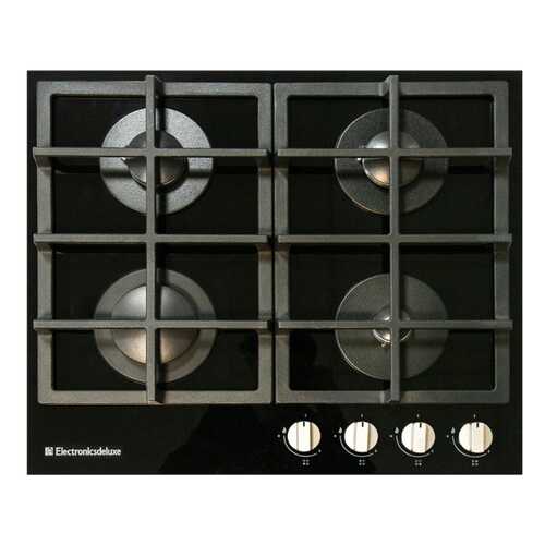 Встраиваемая варочная панель газовая Electronicsdeluxe GG4 750229F-012 Black в ДНС