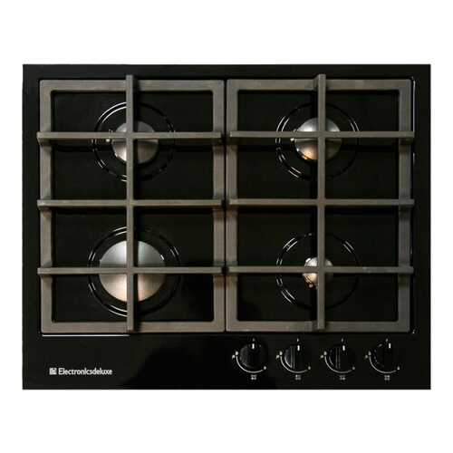 Встраиваемая варочная панель газовая Electronicsdeluxe TG4 750231F-028 Black в ДНС