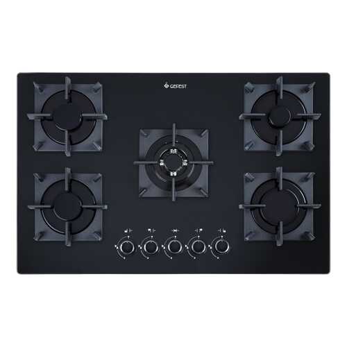 Встраиваемая варочная панель газовая GEFEST СГ СН2340 К33 Black в ДНС