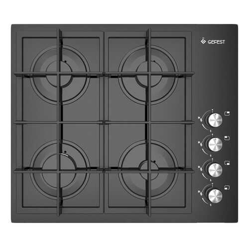 Встраиваемая варочная панель газовая GEFEST СГ СВН 2230 К3 Black в ДНС