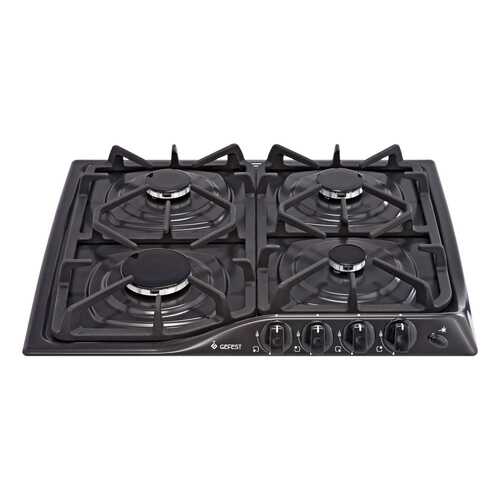 Встраиваемая варочная панель газовая GEFEST СН 1210 К2 Black в ДНС