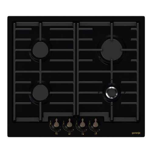 Встраиваемая варочная панель газовая Gorenje G8651CLB Black в ДНС