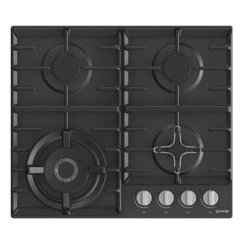 Встраиваемая варочная панель газовая Gorenje GW641MB Black в ДНС
