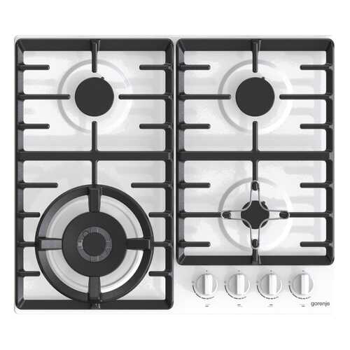 Встраиваемая варочная панель газовая Gorenje GW641W White в ДНС