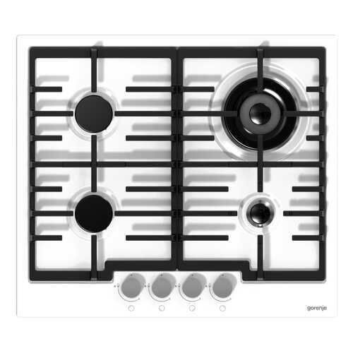 Встраиваемая варочная панель газовая Gorenje GW6N41ZIW White в ДНС