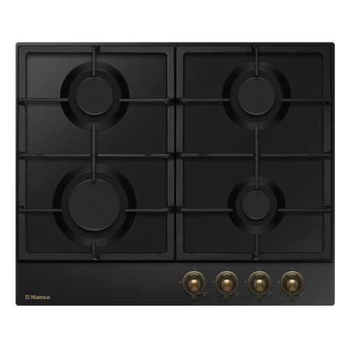 Встраиваемая варочная панель газовая Hansa BHGA630390 Black в ДНС