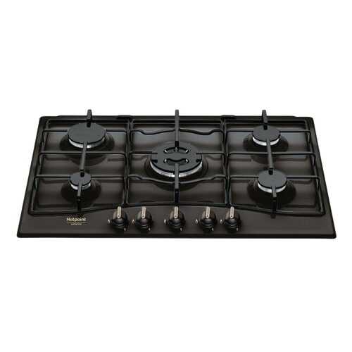 Встраиваемая варочная панель газовая Hotpoint-Ariston PCN 750 T (AN) R /HA Black в ДНС