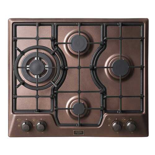 Встраиваемая варочная панель газовая Korting HG 6115 CTRC Brown в ДНС