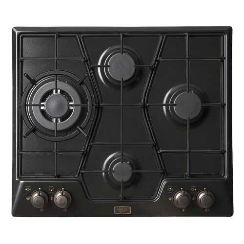 Встраиваемая варочная панель газовая Korting HG 6115 CTRN Black в ДНС