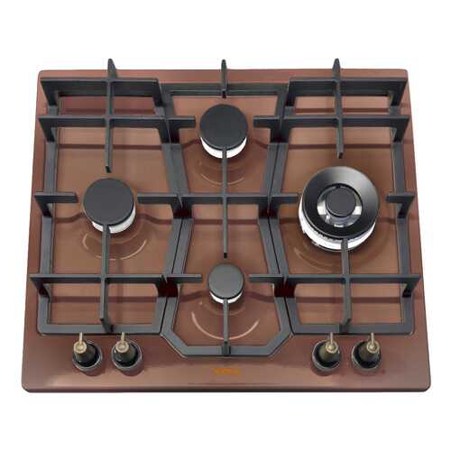 Встраиваемая варочная панель газовая Korting HG 631 CTRC Brown в ДНС