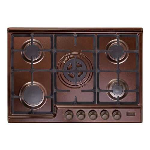 Встраиваемая варочная панель газовая Korting HG 7115 CTRC Brown в ДНС