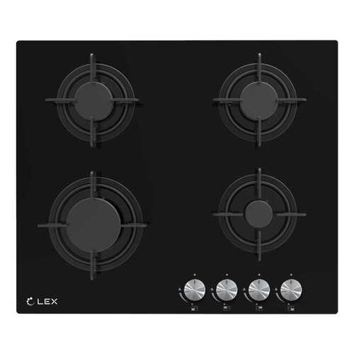 Встраиваемая варочная панель газовая LEX GVG 641 BL Black в ДНС