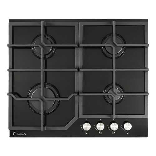 Встраиваемая варочная панель газовая LEX GVG 642 BL Black в ДНС