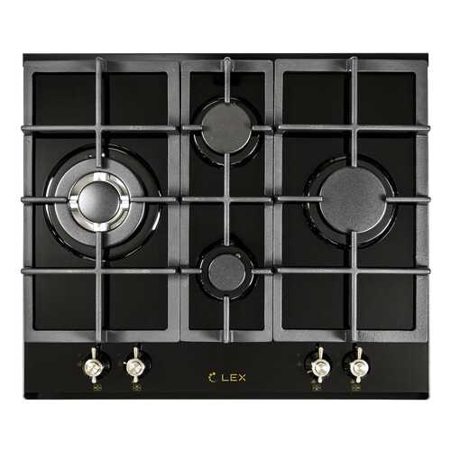 Встраиваемая варочная панель газовая LEX GVG 643 C BL Black в ДНС