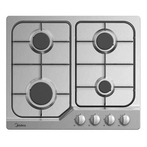 Встраиваемая варочная панель газовая Midea MG640X Silver в ДНС