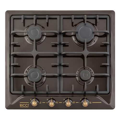 Встраиваемая варочная панель газовая RICCI RGN-620 BR Brown в ДНС