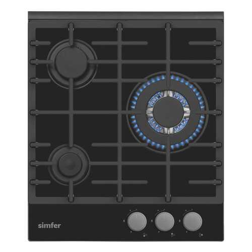 Встраиваемая варочная панель газовая Simfer H45L35B511 Black в ДНС