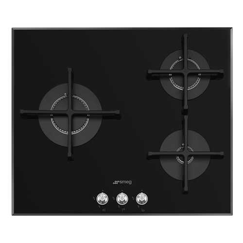 Встраиваемая варочная панель газовая Smeg PV163N2 Black в ДНС