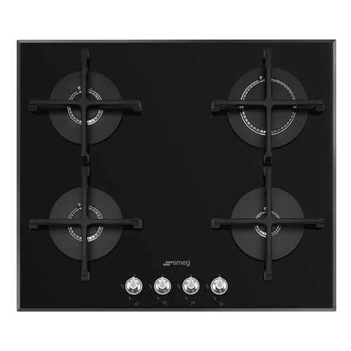 Встраиваемая варочная панель газовая Smeg PV164N2 Black в ДНС