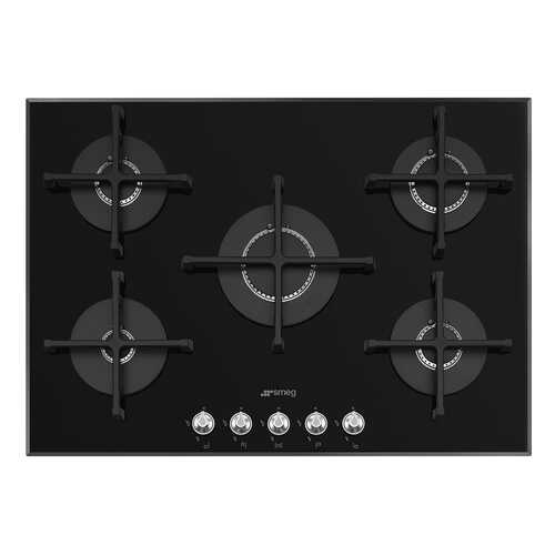 Встраиваемая варочная панель газовая Smeg PV175N2 Black в ДНС