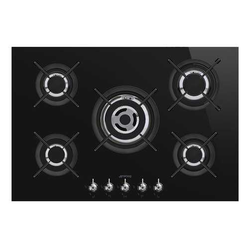 Встраиваемая варочная панель газовая Smeg PV375CN Black в ДНС