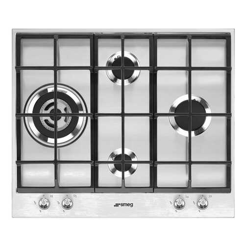 Встраиваемая варочная панель газовая Smeg PX164L Silver в ДНС