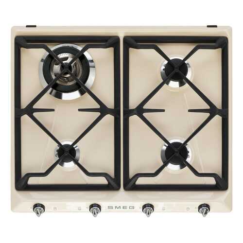 Встраиваемая варочная панель газовая Smeg SR964PGH Beige в ДНС