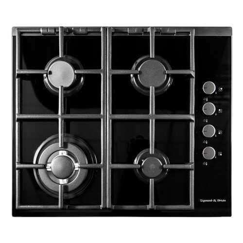 Встраиваемая варочная панель газовая Zigmund & Shtain MN 84.61 S Black в ДНС