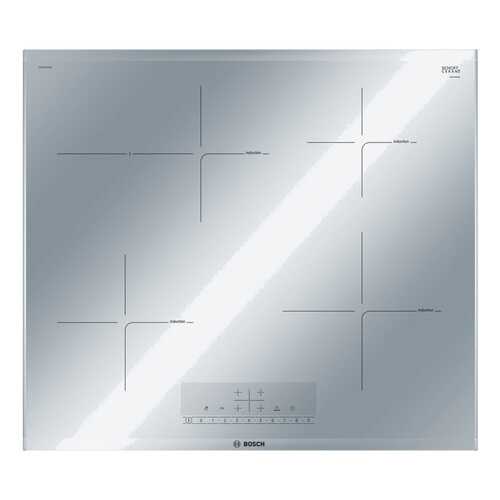 Встраиваемая варочная панель индукционная Bosch PIF679FB1E Silver в ДНС