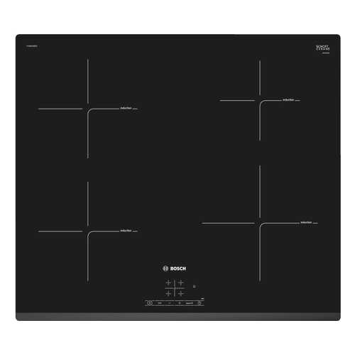 Встраиваемая варочная панель индукционная Bosch PUE631BB1E Black в ДНС