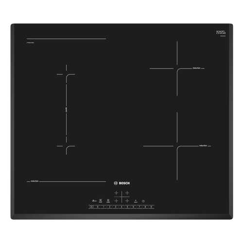 Встраиваемая варочная панель индукционная Bosch PVS651FB5E Black в ДНС