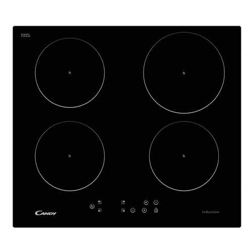 Встраиваемая варочная панель индукционная Candy CI 640 CB Black в ДНС