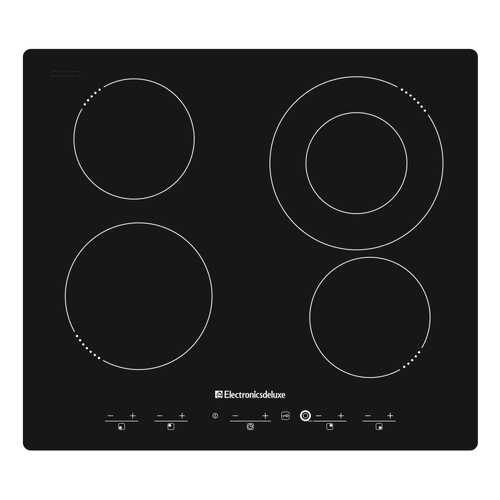 Встраиваемая варочная панель индукционная Electronicsdeluxe 595204.01ЭВИ Black в ДНС