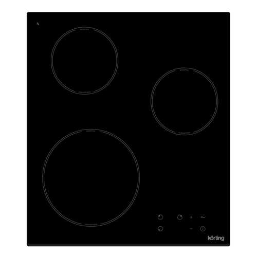 Встраиваемая варочная панель индукционная Korting HI 42031 B Black в ДНС