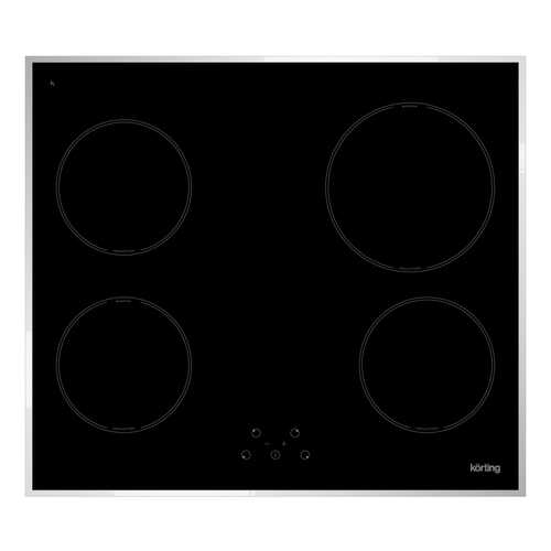 Встраиваемая варочная панель индукционная Korting HI 64021 B Black в ДНС