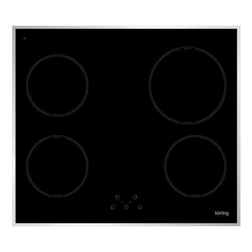 Встраиваемая варочная панель индукционная Korting HI 64021 X Black в ДНС