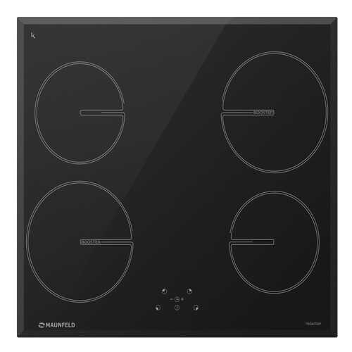 Встраиваемая варочная панель индукционная MAUNFELD MVI59.4HZ.2BT-BK Black в ДНС