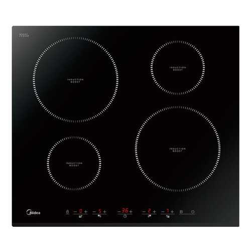 Встраиваемая варочная панель индукционная Midea MIH 64516 F Black в ДНС