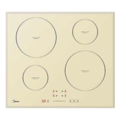 Встраиваемая варочная панель индукционная Midea MIH64721FIV Beige в ДНС